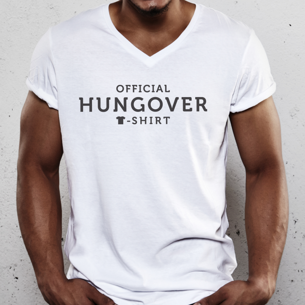 Hungover DTG tshirt