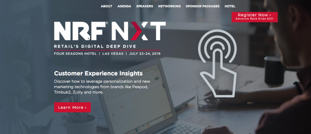 NRF NXT CONFERENCE FLYER