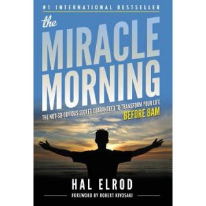 The miracle morning book cover